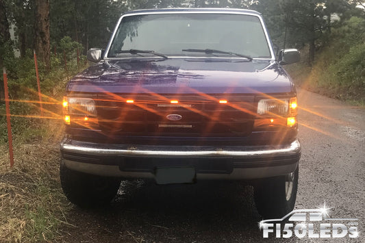 Ford F150 1992 - 1996 Raptor Style Extreme LED grill Kit