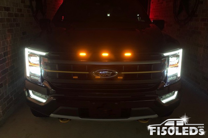 2021 - 2023 F150 Raptor Style Extreme LED grill Kit