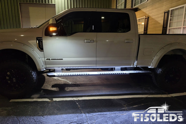 2017-2022 F250 Super Duty Running Board/Area Premium LED Light Kit