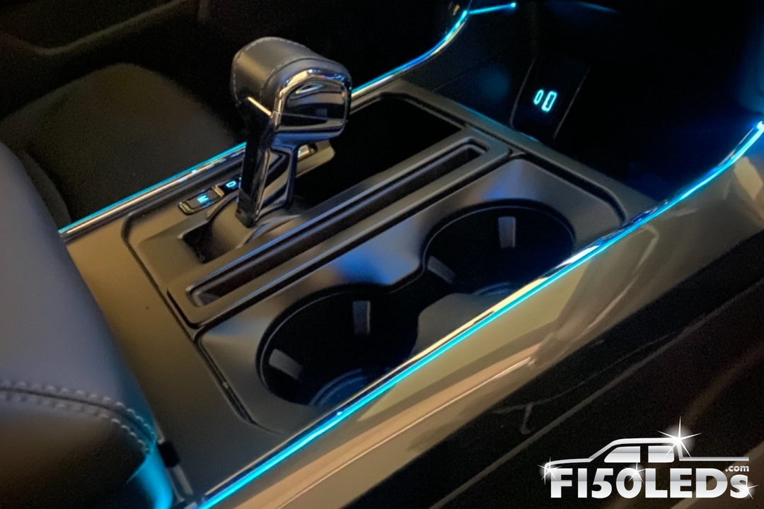 2021 - 2023 F150 Interior Console Accent Lighting