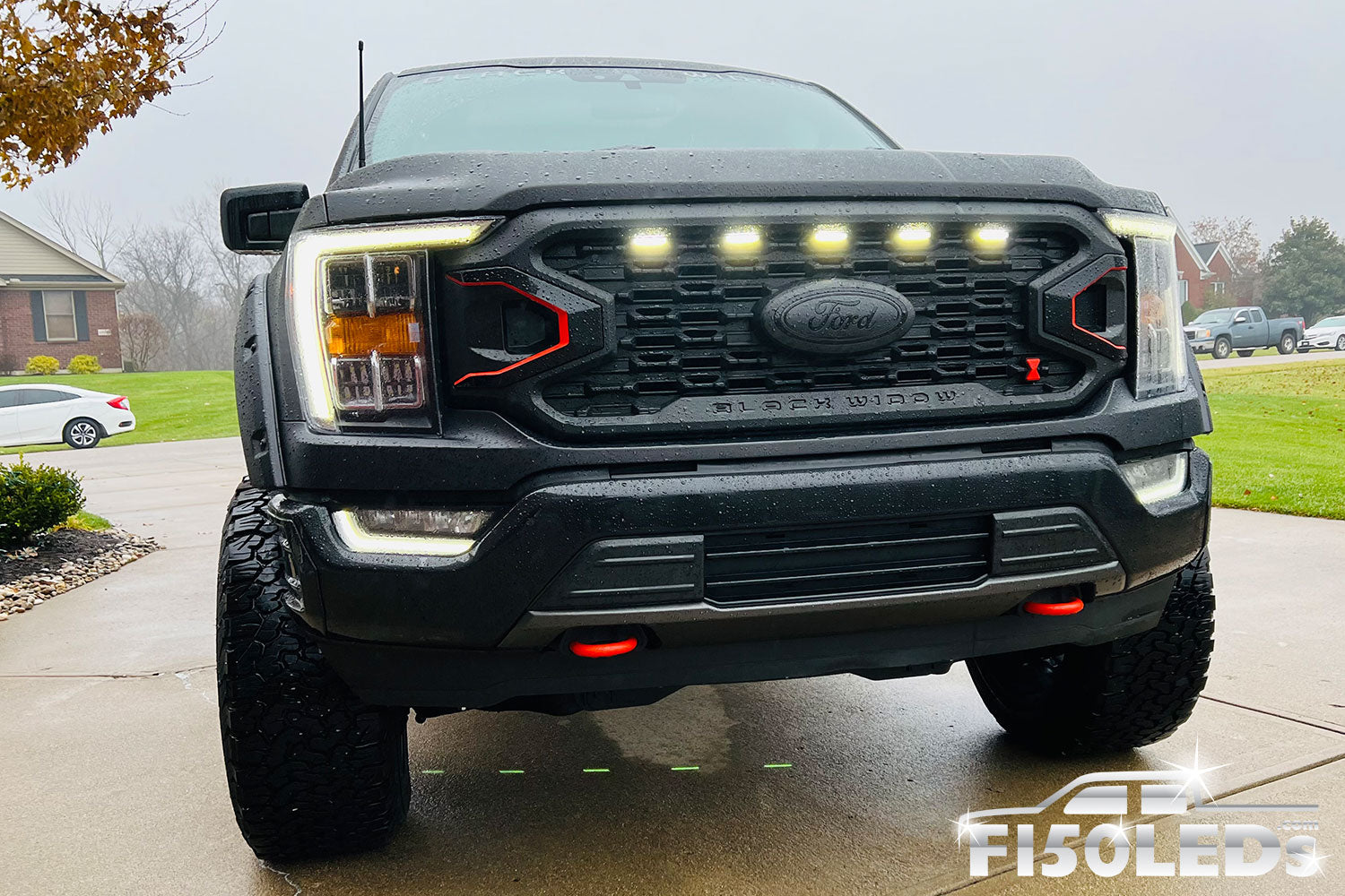 2015 - 2020 Raptor Style Extreme Amber LED grill Kit – F150LEDs.com