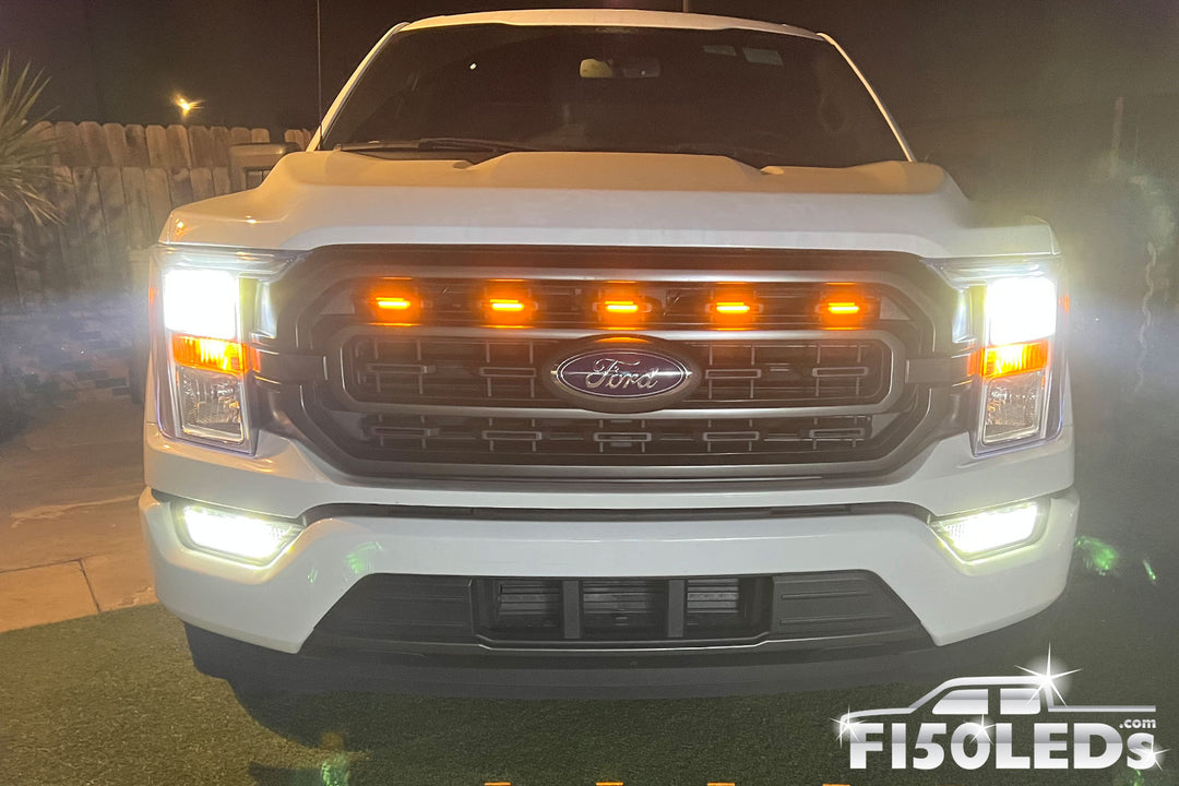 2021 - 2023 F150 Raptor Style Extreme LED grill Kit