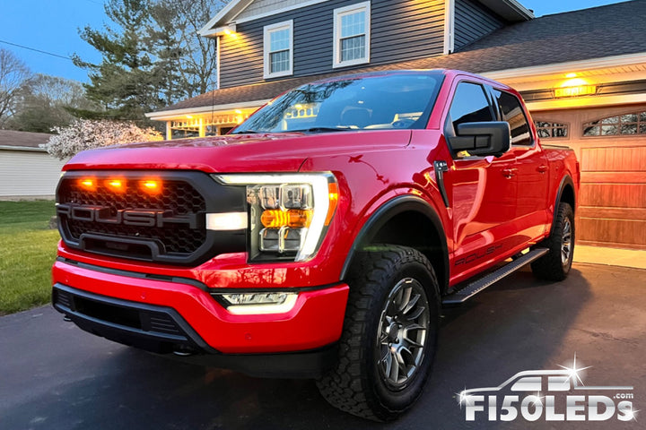 2021 - 2023 F150 Raptor Style Extreme LED grill Kit