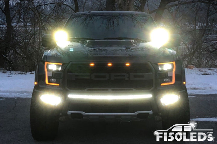 2017 - 2020 F150 Raptor 44" PALADIN 210W Curved CREE XTE LED Bumper Bar