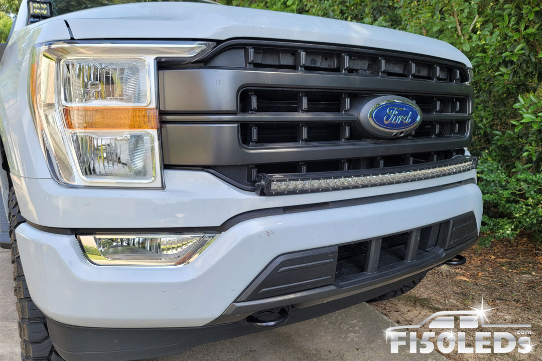 2021 - 2023 F150 PALADIN 180W Curved CREE XTE LED Bumper Bar