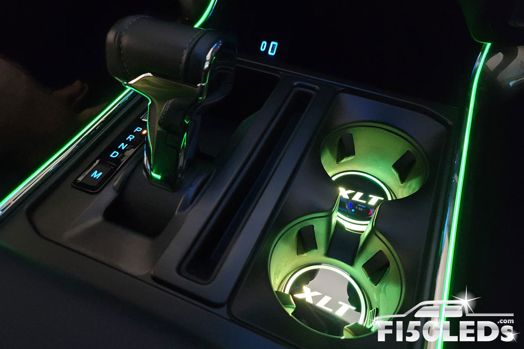 2021 - 2023 F150 Interior Console Accent Lighting