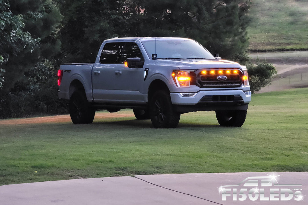 2021 - 2023 F150 FRONT RUNNING & BLINKER LED BULBS