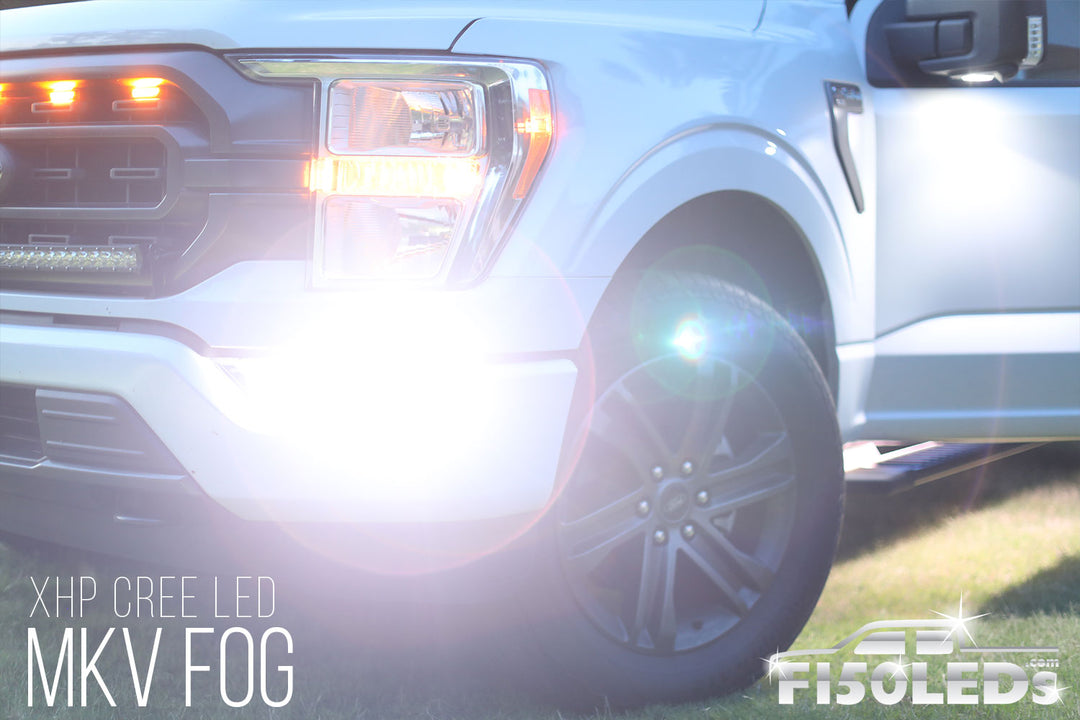 2021 - 2023 F150 CREE LED Fog Light Bulbs