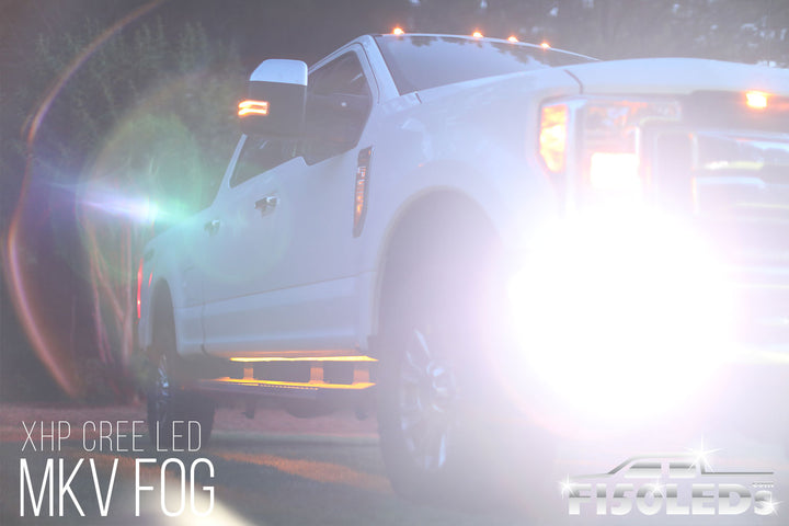 2017 - 2022 F250 Super Duty CREE LED Fog Light Bulbs