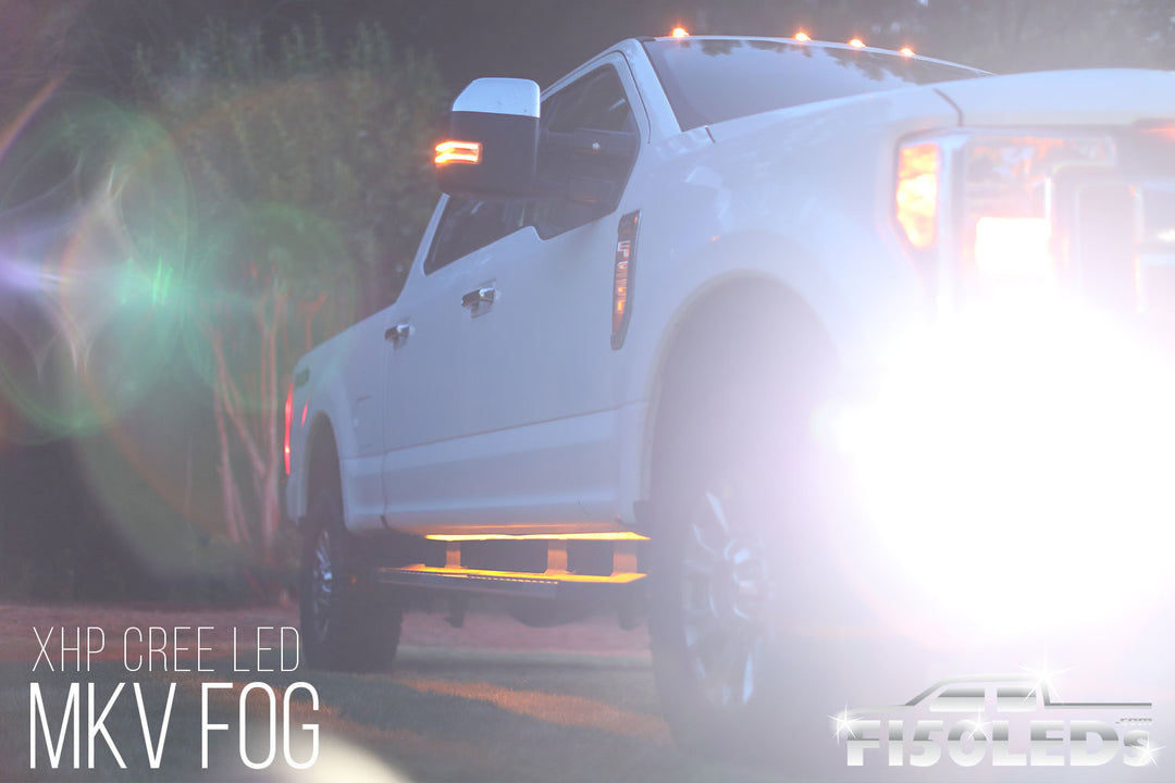 2017 - 2022 F250 Super Duty CREE LED Fog Light Bulbs