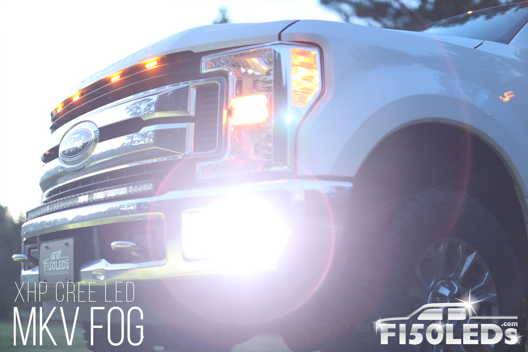 2017 - 2022 F250 Super Duty CREE LED Fog Light Bulbs