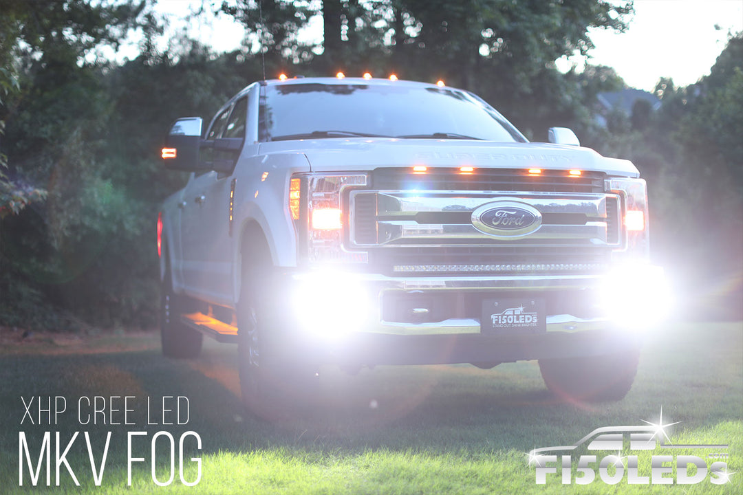 2017 - 2022 F250 Super Duty CREE LED Fog Light Bulbs