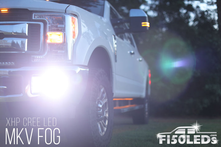 2017 - 2022 F250 Super Duty CREE LED Fog Light Bulbs