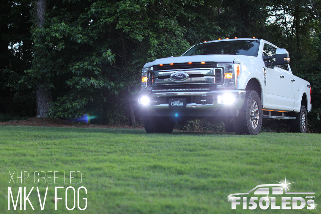 2017 - 2022 F250 Super Duty CREE LED Fog Light Bulbs