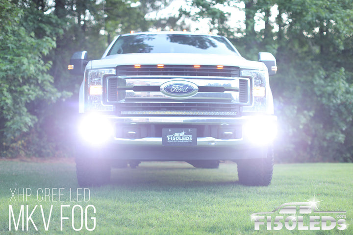 2017 - 2022 F250 Super Duty CREE LED Fog Light Bulbs