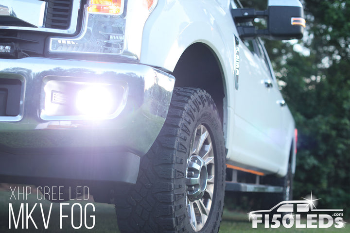 2017 - 2022 F250 Super Duty CREE LED Fog Light Bulbs