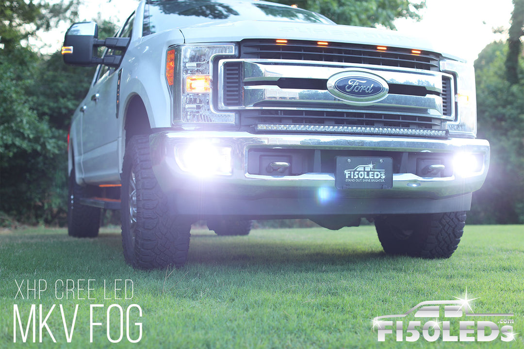 2017 - 2022 F250 Super Duty CREE LED Fog Light Bulbs