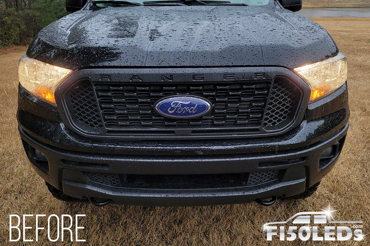 2019 - 2022 Ford Ranger CREE FRONT RUNNING & BLINKER LED LIGHT BULBS