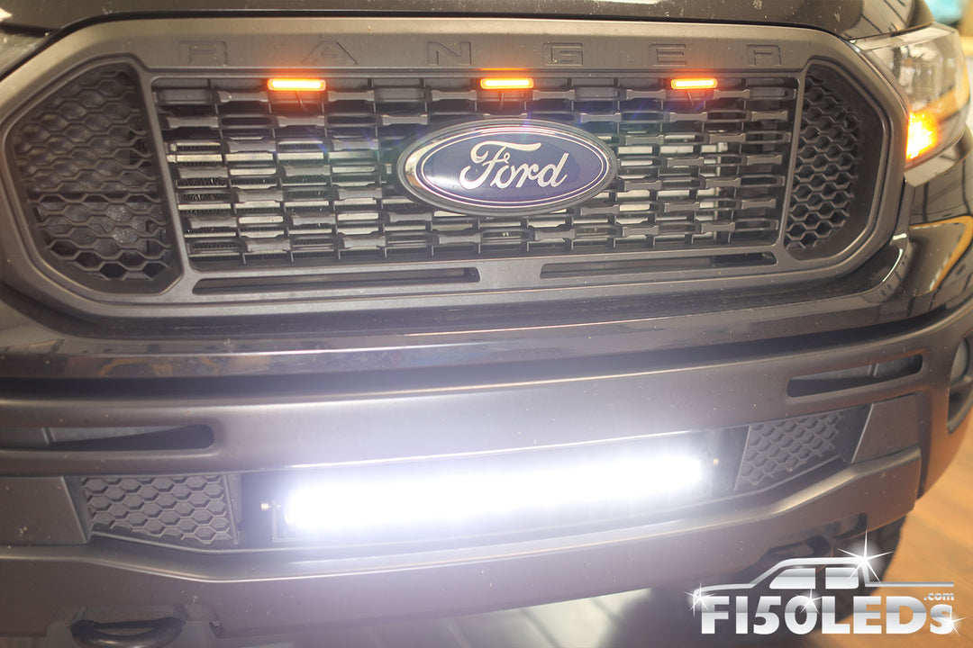 2019-2023 Ford Ranger 20" Paladin 90W Curved Lower Intake LED Bar