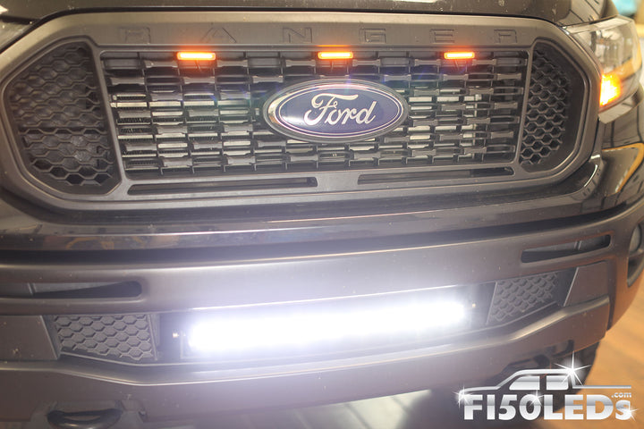 2019-2023 Ford Ranger 20" Paladin 90W Curved Lower Intake LED Bar