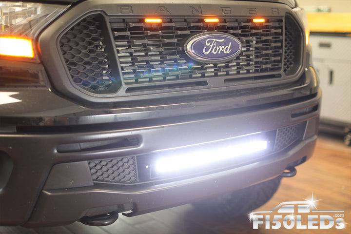 2019-2023 Ford Ranger 20" Paladin 90W Curved Lower Intake LED Bar