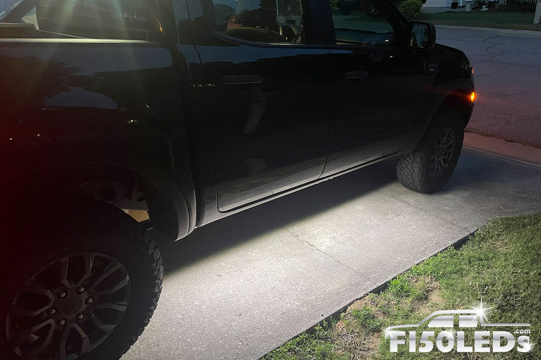 2019-2023 Ford Ranger Running Board/Area Premium LED Light Kit