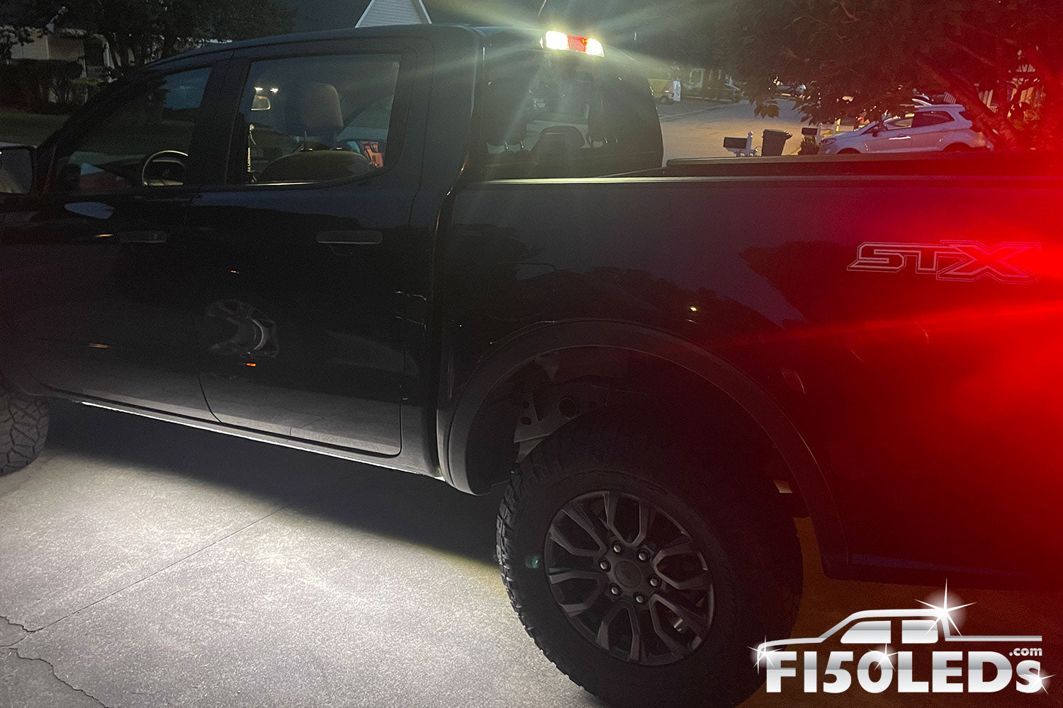 2019 - 2022 Ford Ranger Running Board Premium Lights – F150LEDs.com