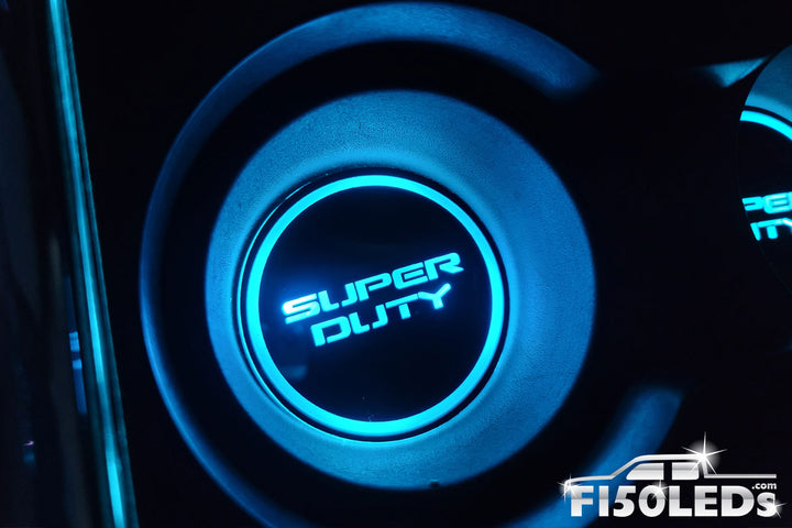2011-16 SUPER DUTY LED CUP HOLDER COASTER KIT