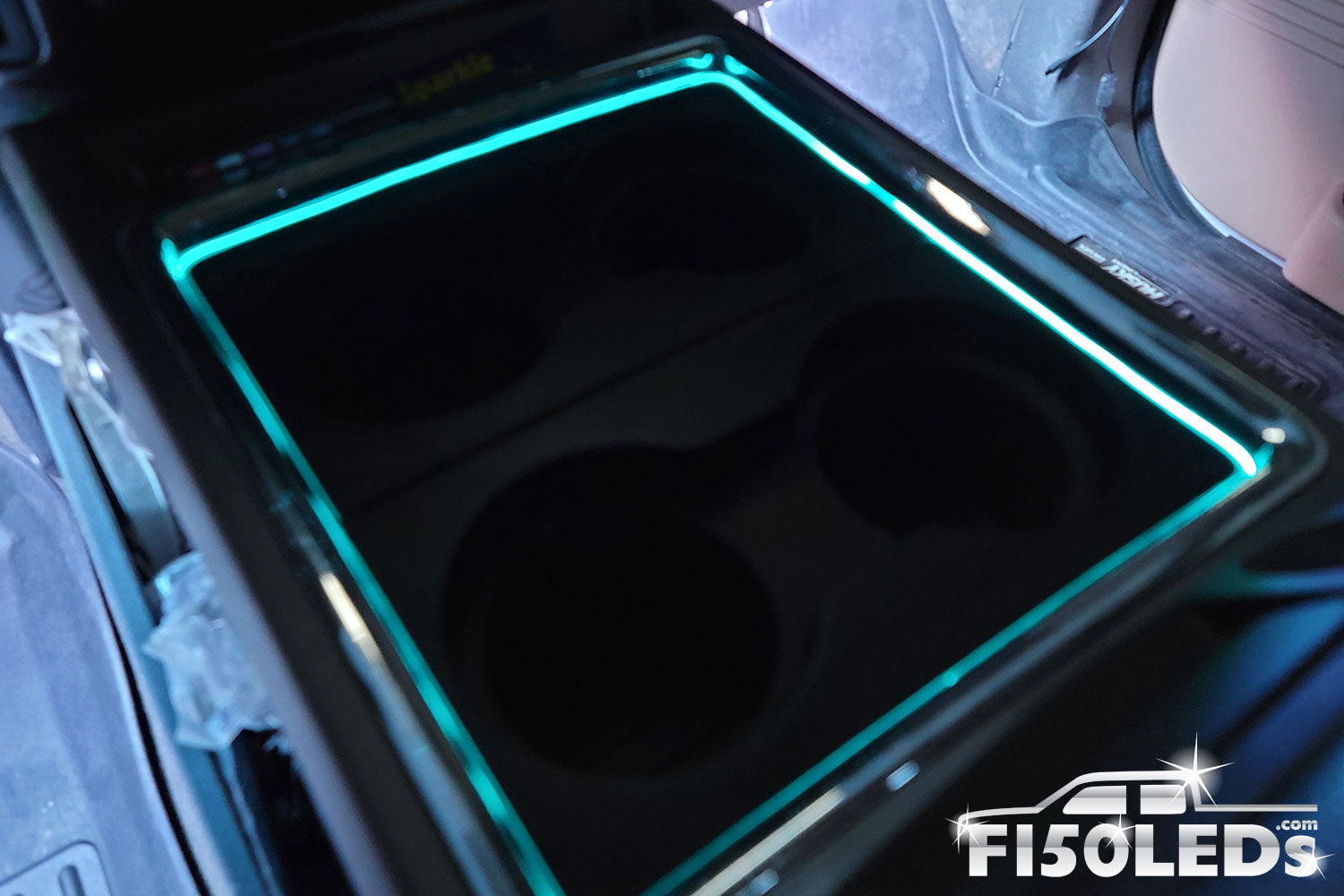 2011-16 Super Duty Interior LED Console Accent Lighting – F150LEDs.com