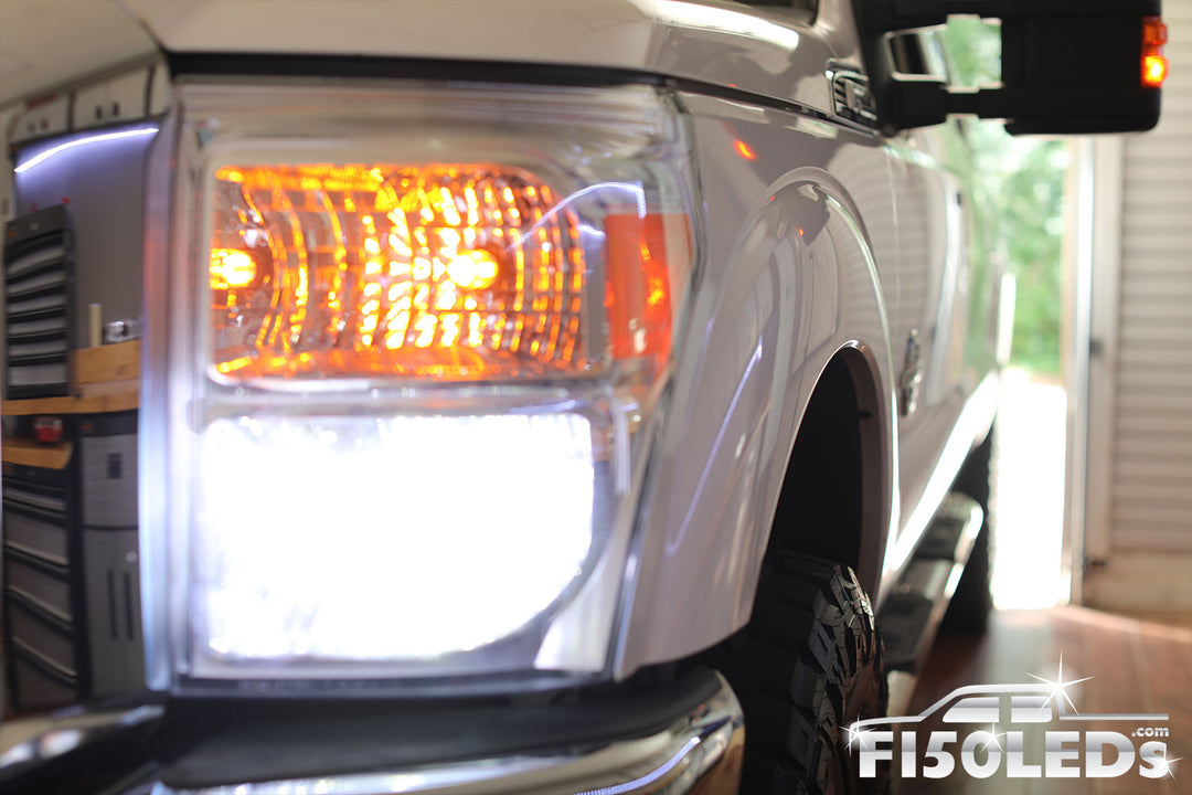 2011-16 SUPER DUTY FRONT MARKER LED LIGHT BULBS