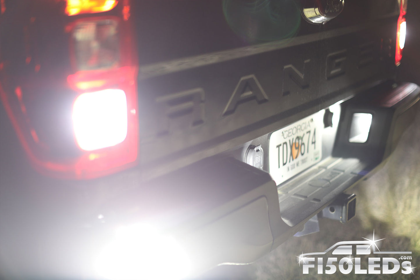 2019 2022 Ford Ranger High Powered CREE LED Reverse Light Bulbs