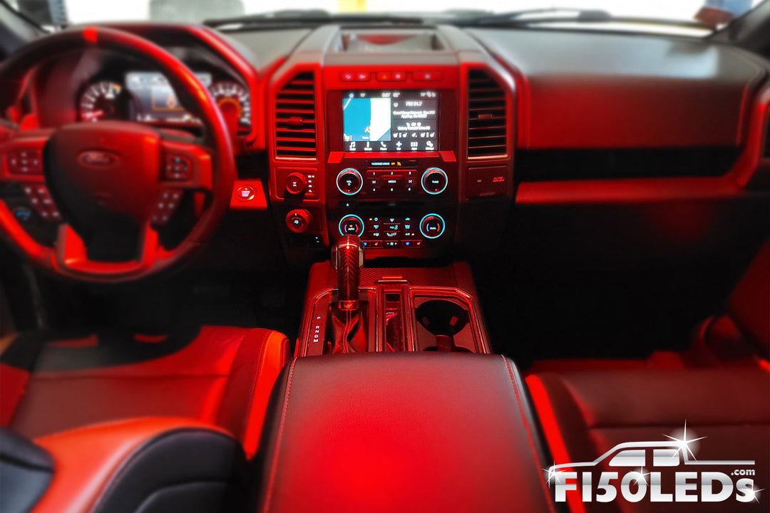 2017 - 2020 F150 Raptor Front Interior LED Map Lights-F150LEDs.com