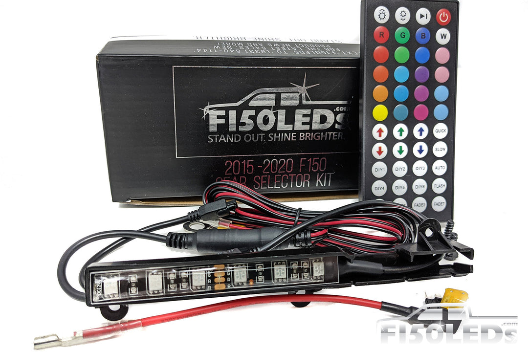 2015 - 2020 LED Gear Shifter Panel RGB Lighting