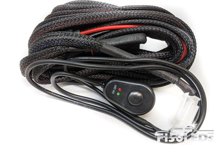 Custom F-150 Single Bar 40 Amp harness-F150LEDs.com
