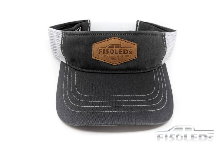 F150LEDs Custom Leather Patch Visor-swag-F150LEDs.com