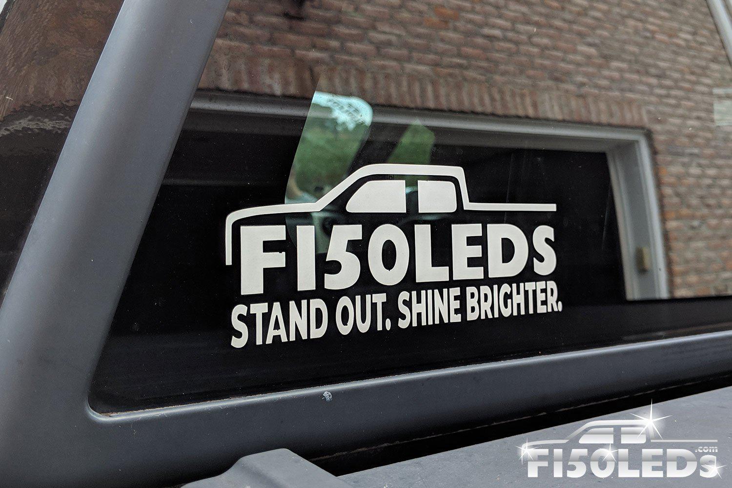 F150LEDs Vinyl Transfer Decal Sticker-swag-F150LEDs.com