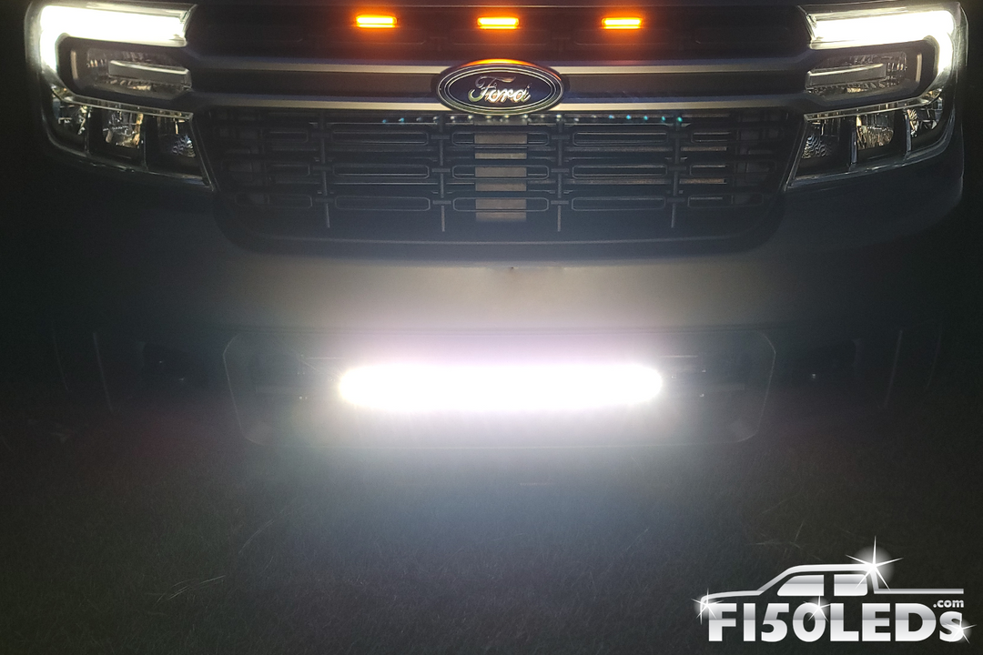 2022 - 2024 MAVERICK 20" PALADIN 90W CURVED LOWER INTAKE LED BAR WIRELESS