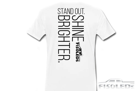 Mens White T-Shirt-swag-F150LEDs.com