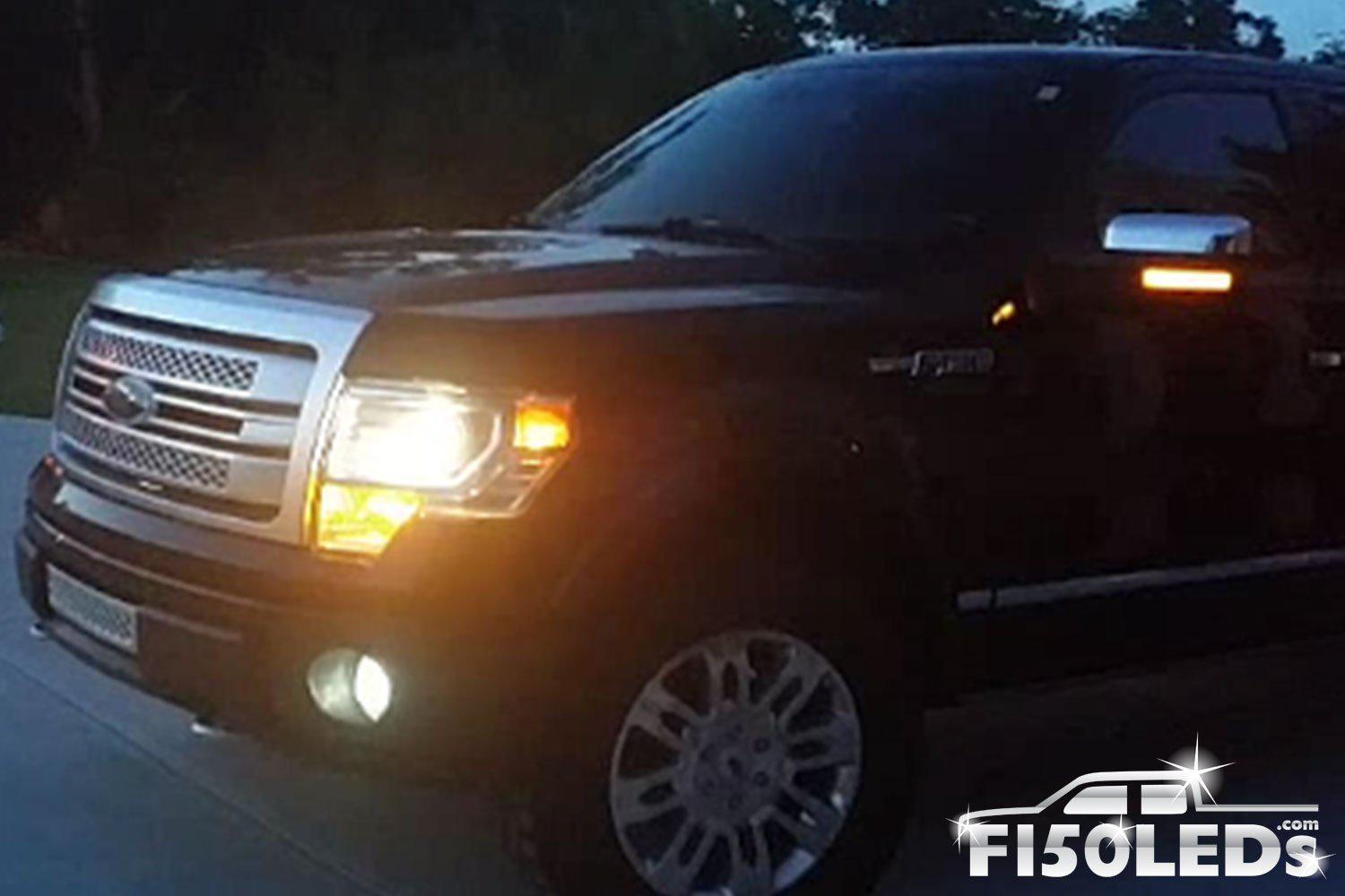 Turn Signal & Running Mirror Light Kit-2009-14 F150 LEDS-F150LEDs.com